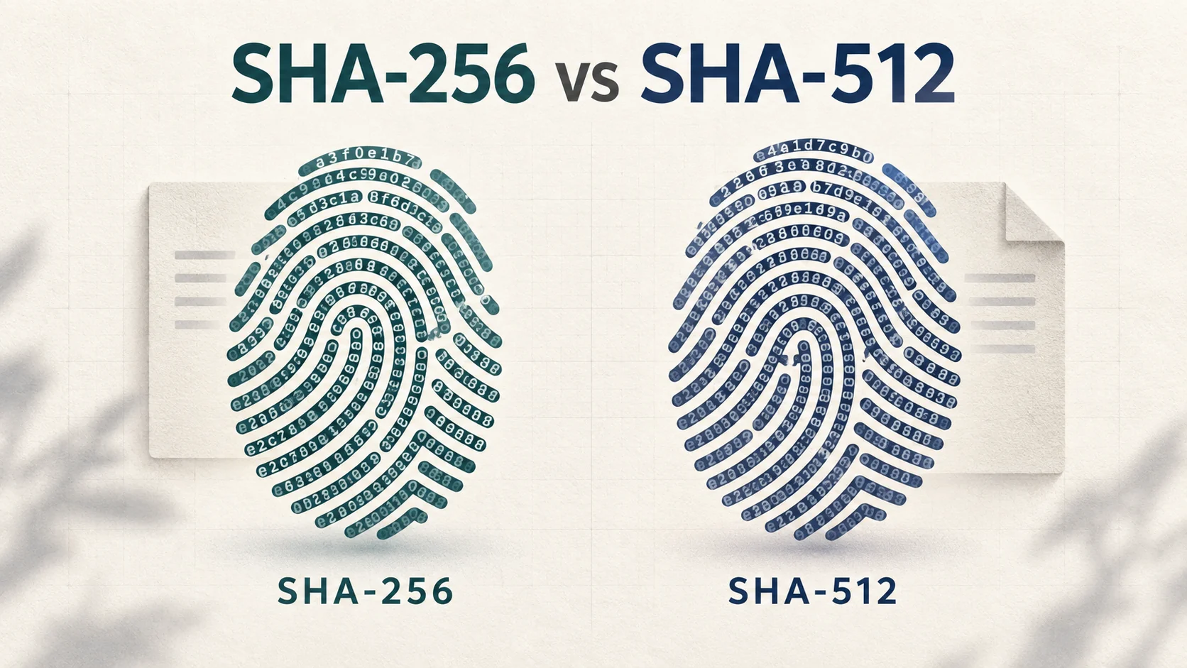 SHA-256 vs SHA-512